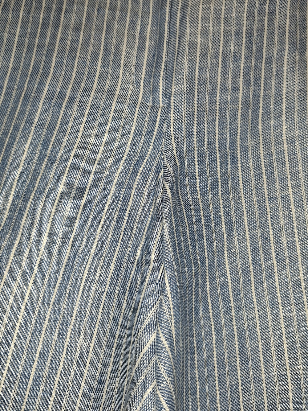 J. Crew Blue and White Striped Capris - Picture 4 of 6
